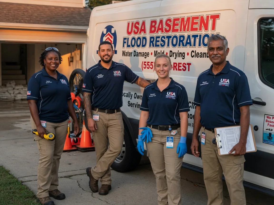 Basement Flood Cleanup company in Marienthal, KS
